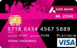 Axis Bank My Zone Credit Card