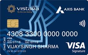 Axis Bank Vistara Signature Credit Card