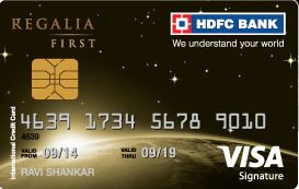 HDFC Bank Regalia First Credit Card
