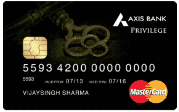 Axis Bank Privilege Credit Card