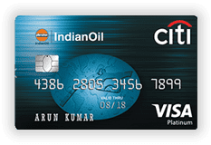 Indianoil Citi Platinum Card Compare Features Benefits Apply Online