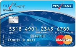 Yes Prosperity Rewards Credit Card