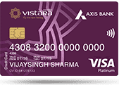 Axis Bank Vistara Credit Card