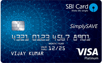 SBI SimplySAVE Credit Card